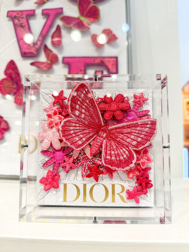 Dior Pink Gypsy Butterfly Petite 5x5