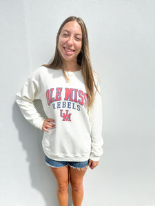 Ole Miss Black Label Pullover