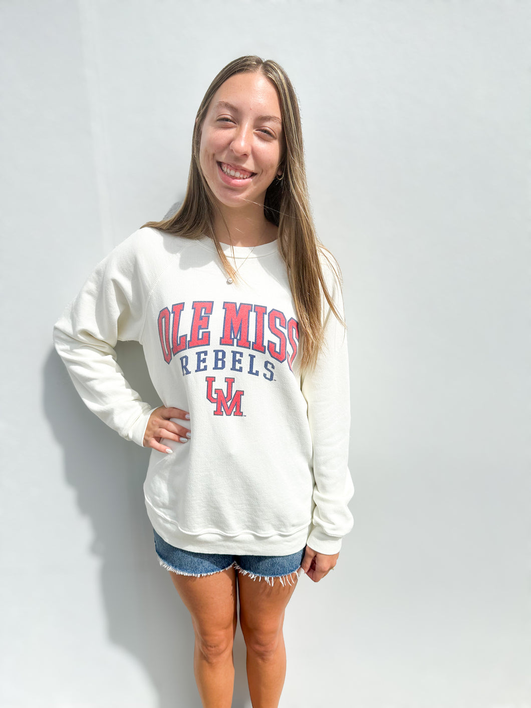 Ole Miss Black Label Pullover