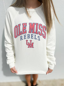 Ole Miss Black Label Pullover