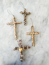 Metal Wire Cross Ornament