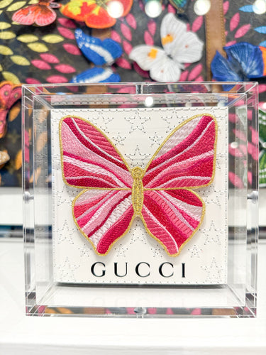 Gucci Painted Butterfly Petite 5x5