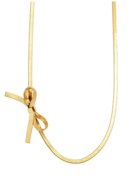 Bow Choker Necklace