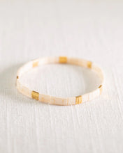 Caribbean Stacking Bracelet - Coconut & Gold